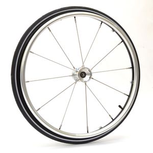 ruota per sedia a rotelle posteriore
