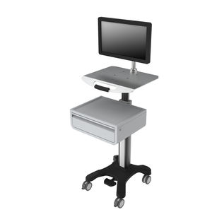 carrello informatico ad altezza regolabile 1
