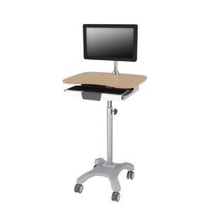 carrello informatico ad altezza regolabile 1