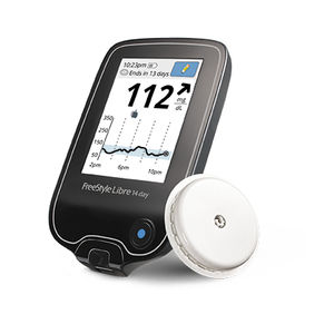 glucometro non invasivo / con penne pungidito / con touch screen / patch
