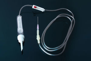 set per trasfusione di sangue
