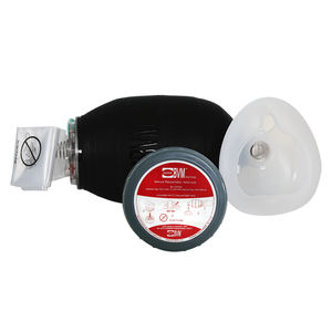 rianimatore manuale per adulto / monouso / con maschera