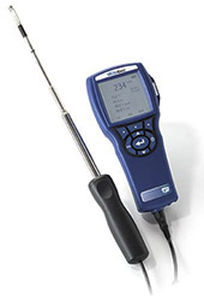tester di velocità dell'aria / di temperatura / di pressione / di umidità