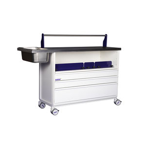 carrello per gesso / per uso generale / con cassetti / con contenitore laterale