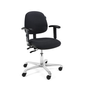 sedia da ufficio con braccioli
