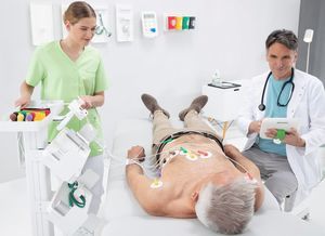 elettrocardiografo da riposo