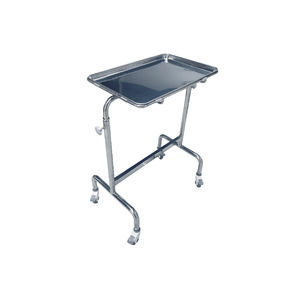 tavolo portastrumenti in acciaio inossidabile