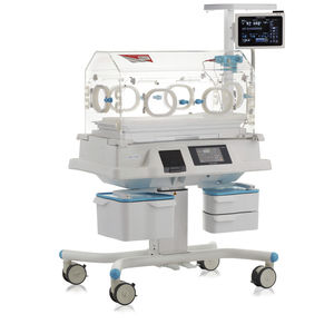 incubatrice neonatale con rotelle