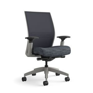 sedia da ufficio con braccioli