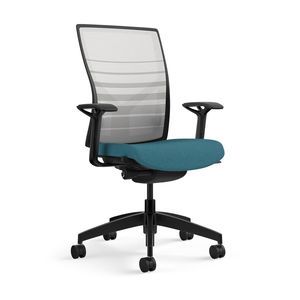 sedia da ufficio con braccioli 1