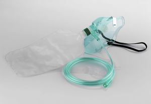 maschera a ossigeno / facciale / pediatrica / per adulto