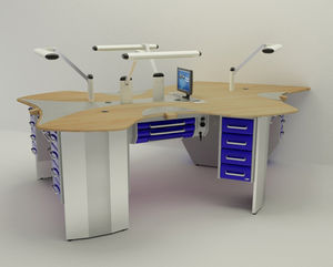postazione di lavoro per laboratorio odontotecnico 1