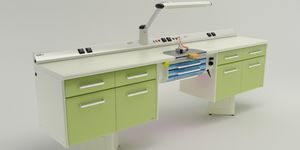 postazione di lavoro per laboratorio odontotecnico