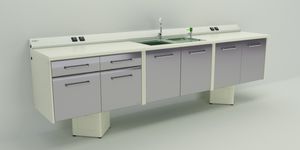postazione di lavoro per laboratorio odontotecnico