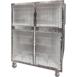 gabbia veterinaria 4 scomparti