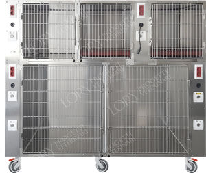 gabbia veterinaria 5 scomparti 1