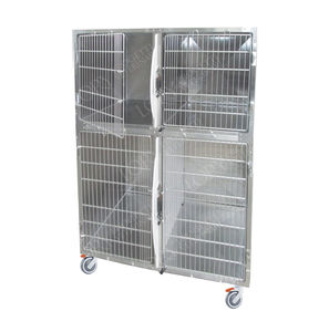 gabbia veterinaria 4 scomparti 1
