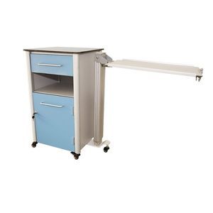 comodino con tavolino servitore integrato