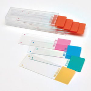 vetrino per microscopio in vetro smerigliato 1