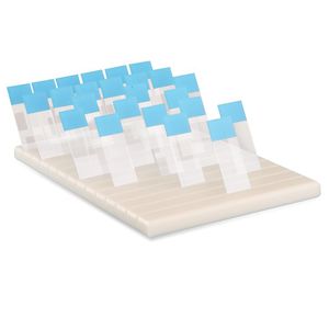 rack da laboratorio per vetrini per microscopio
