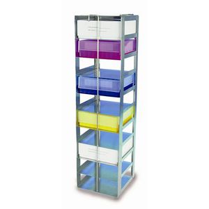 rack da laboratorio per scatole di congelamento