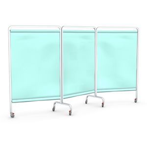 paravento medicale con rotelle