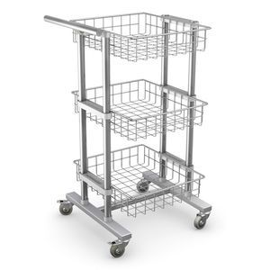 carrello portabiancheria medico