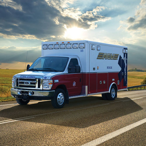 Ambulanza con compartimenti - American Emergency Vehicles - tipo III / a gas