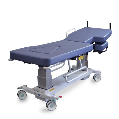 Lettino da visita per ecocardiografia - ECHO-FLEX 5002  - IBIOM Instruments - elettrico / ad altezza regolabile / con schienale regolabile