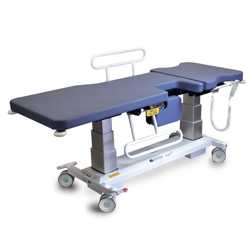 Lettino da visita per ecocardiografia - ECHO-FLEX 5002 - IBIOM Instruments - elettrico / ad altezza regolabile / con schienale regolabile