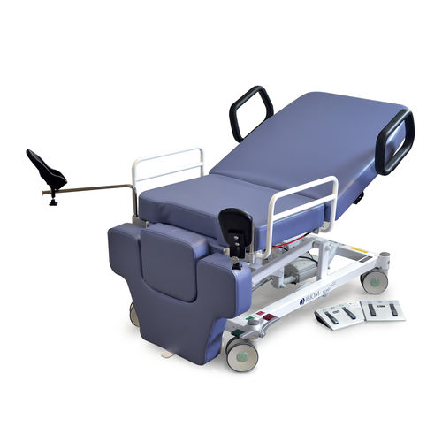 Lettino da visita di ginecologia - ECHO-FLEX 4800-GY  - IBIOM Instruments - per ecografia / elettrico / ad altezza regolabile