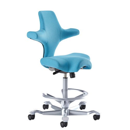 Sedia per medico mobile - CAPISCO 8106 - IBIOM Instruments - ad altezza regolabile