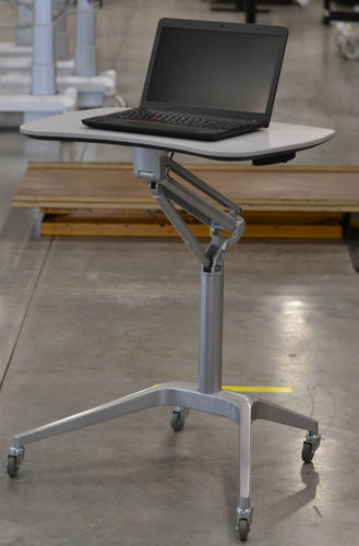 Carrello informatico ad altezza regolabile - upCentric®  - IBIOM Instruments
