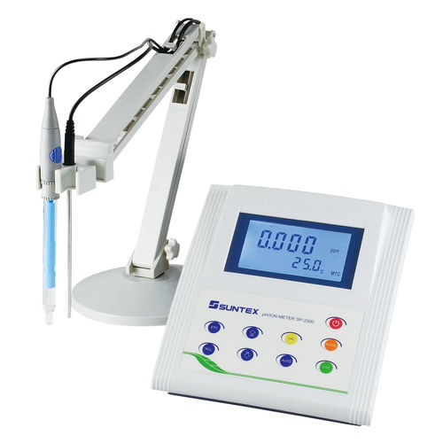 PH-metro da laboratorio - Lab - SP-2500 - Suntex Instruments - da banco / a tenuta stagna / con ionometro