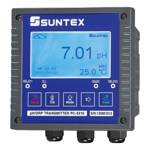 Trasmettitore ORP - PC-3310  - Suntex Instruments - di pH / di biochimica / per analisi ambientale