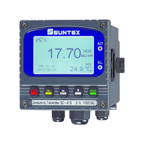 Trasmettitore di conduttività - EC-4110 - Suntex Instruments - per analisi di acque / con connessione wireless