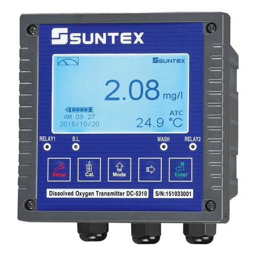 Trasmettitore per analisi di acque - DC-5310-RS D.O. - Suntex Instruments - di pressione