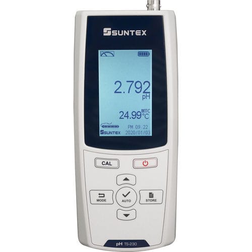PH-metro da laboratorio - TS-230 - Suntex Instruments - portatile / a tenuta stagna