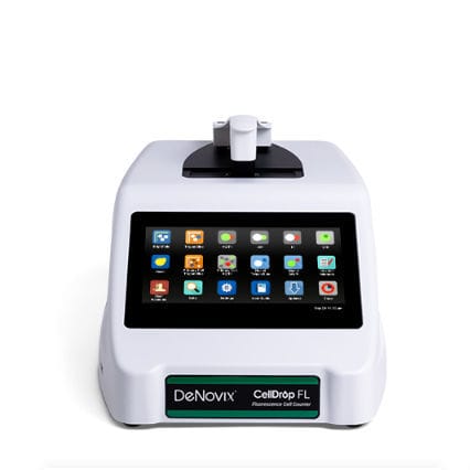 Contatore di cellule automatizzato - CellDrop BF - DeNovix - da banco / a fluorescenza