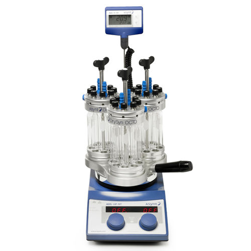 Reattore da laboratorio - DrySyn® OCTO-PLUS - Asynt - compatto / parallelo / riscaldante