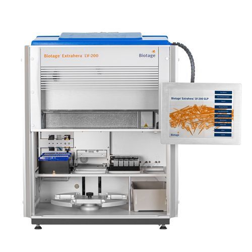 Workstation da laboratorio automatizzata - Biotage® Extrahera™ LV-200 - Biotage AB - per preparazione di campioni / tramite pipettaggio / da banco