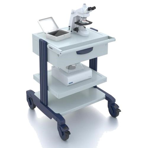 Carrello per dispositivi medici - Laboratory - Extron / Knurr - per materiali di laboratorio / di stoccaggio / in alluminio