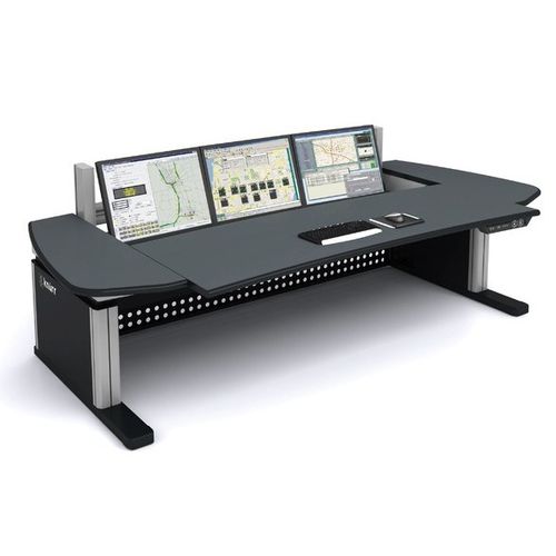 Workstation medica - synergy® - Extron / Knurr - ad altezza regolabile