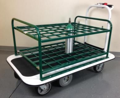 Carrello portabombole di gas - Electro Kinetic Technologies - di trasporto