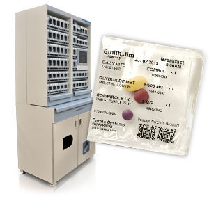 Sistema automatizzato di distribuzione di farmaci - Parata PASS™ 208, Parata PASS™ 500 - Parata Systems - per farmacie