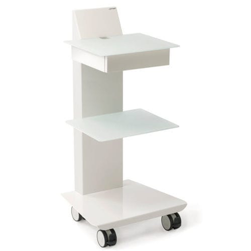 Carrello medico - Logo - LORAN - per strumenti / per apparecchio / con cassetti