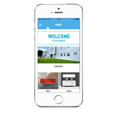 Applicazione iOS per forniture per mobili - LORAN - di progettazione / medica / odontoiatrica