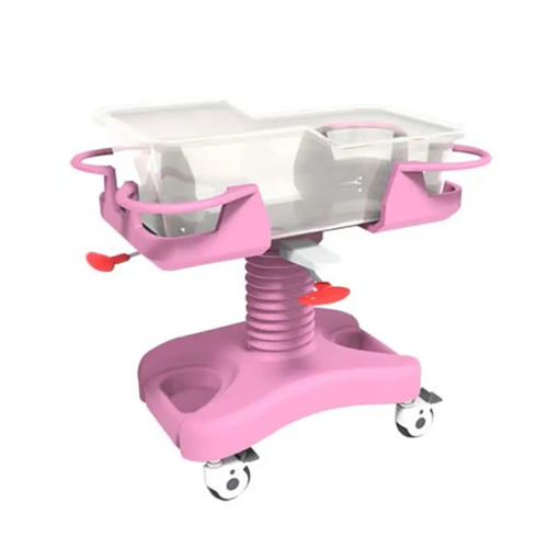 Culla pediatrica con rotelle - CH02 - Pinxing Medical Equipment - in alluminio