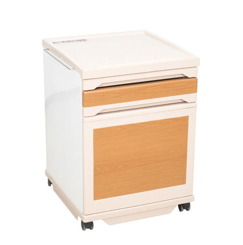 Comodino con rotelle - PX611  - Pinxing Medical Equipment - con cassetti