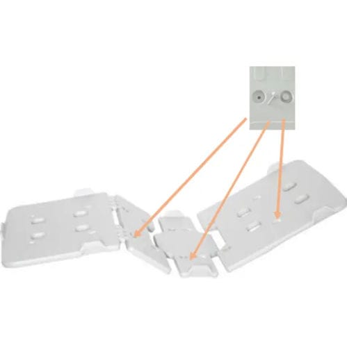 Tavola spinale in plastica - PX305 - Pinxing Medical Equipment